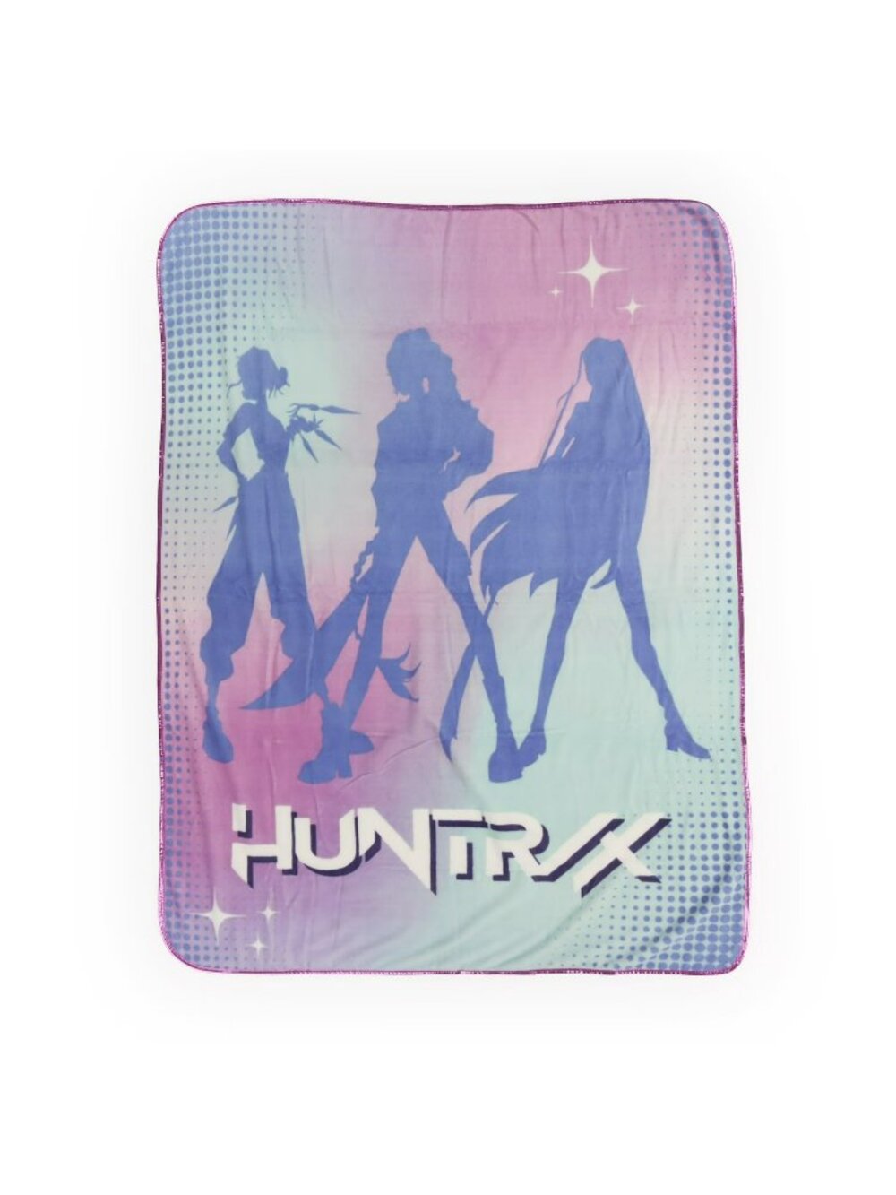 KPOP Demon Hunters Huntrix Rise As One 46" x 60"  Throw Blanket Rumi Zoey Mira